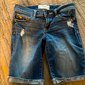 Abercrombie Kids Bermuda Jean Shorts